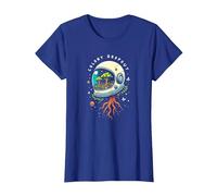 Abandon de la colonie T-Shirt, Femme, Bleu Royal, XL