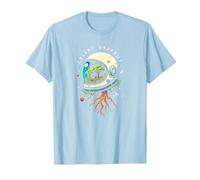 Abandon de la colonie T-Shirt, Homme, Bleu Céleste, XL