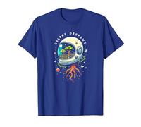 Abandon de la colonie T-Shirt, Homme, Bleu Royal, XL