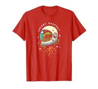 Abandon de la colonie T-Shirt, Homme, Rouge, L