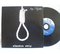 ABANDON SHIP CD EUROPEAN FAT FOX 2006 4 TRACK ENHANCED DISC WITH INFO STICKERED CARD SLEEVE B/W PENNY DROPS, NINE TO FIVE AND ABANDON SHIP VIDEO (FSMCD020)