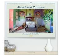 Abandoned Provence (High Quality Premium Wall Calendar 2027 DIN A2 landscape),CALVENDO 12 Month Wall Calendar: An unusual urbex look at Provence, from ... rusting cars to graffiti-covered ruins.