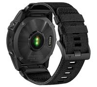 Abanen Bracelet de montre en nylon de 22 mm à ajustement rapide pour Garmin Fenix 7/Fenix 6/Fenix 5/EPIX 2, sangle de sport réglable en nylon tissé avec fermoir en acier inoxydable pour Forerunner