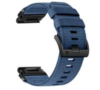 Abanen Bracelet de montre robuste en nylon pour Garmin Fenix 8 51 mm/Enduro/Instinct 2X/Epix Pro 51 mm, bracelet de sport réglable avec fermoir en acier inoxydable pour Fenix 7X/6X/5X, Instinct 3 50
