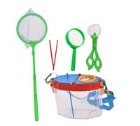 Abaodam 1 boîte d'observation d'insectes avec loupe - Kit d'exploration de la nature en plein air pour recueillir les insectes, les feuilles et les rochers - Facile à utiliser pour les jeunes