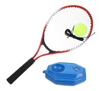 Abaodam 1 ensemble de matériel de rebond d'entraînement de tennis pour un matériau durable, outil interactif pour l'entraînement personnel et le collage des parents, facile à utiliser avec une balle