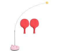 Abaodam 1 Ensemble Entraînement de Tennis de Table avec Entraîneur Élastique pour Garçon Fille Outil de Formation Sportif pour Développer Compétences Coordination pour