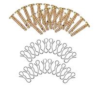 Abaodam 1 Ensemble Goupilles de Cisaillement Inoxydable pour Souffleurs de Accessoires de Remplacement Durables pour Déneigeuses