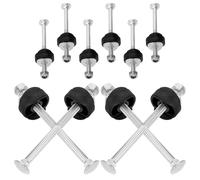 Abaodam 1 Ensemble Kit de Vis de Remplacement pour Trampoline Pratique de Vis Durables avec Clé Accessoires de Fixation Sécurisés pour Trampolines de Toutes