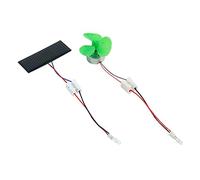 Abaodam 1 Ensemble Kit Éducatif de Générateur Éolien DIY pour Modèle de Monté Éolienne Solaire Outil Pédagogique de Science pour Écoles et Expériences Physiques