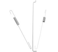 Abaodam 1 Ensemble Kit Ressort de Rappel D'accélérateur Biellette pour Moteur à Essence Ressort de Régulation et Tige pour Générateur Complet Précision et Durabilité pour Carburateur
