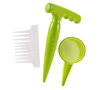 Abaodam 1 Ensemble Outil de Semoir de Jardin Plastique Sowing Étiquettes de Plantes Pratique Ergonomique pour Jardinage