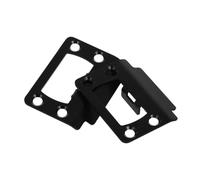 Abaodam 1 Ensemble Plaque de Gâche Inoxydable pour Porte Intérieure Kit de Remplacement Vis Longues Courtes Amélioration Portes Installation Facile