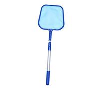 Abaodam 1 Ensemble Pôle en Aluminium en Mailles De Feuille Écrémage Faire Le Ménage Filets Râteau Filet D'écumoire pour Spa Engrener Nettoyage Filet De Piscine Plastique Bleu