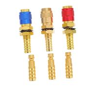Abaodam 1 Ensemble Set Adaptateurs de Soudage pour Machines à Souder Connecteurs pour Gaz Eau Kit de Solide Compatible avec Torches à Souder