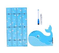 Abaodam 1 Jeu Hauteur des baleines Sticker stickers muraux pour enfants décalcomanie murale toise autocollants décor autocollant de mesure de la taille des enfants toise autocollante 3d
