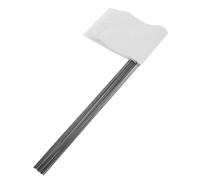 Abaodam 1 Jeu Panneaux De Marquage Pvc Avec Piquets Acier Inoxydable De Drapeaux Utilitaires Pour Délimitations De Jardin Paysagisme Utilités Souterraines Et Enquêtes 24 Pièces