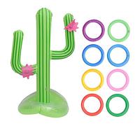Abaodam 1 lot de cactus gonflables pour jeux de piscine, fournitures de fête pour s'amuser en été, cactus flottant durable avec rangement facile pour jeux de plage