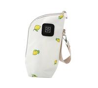 Abaodam 1 lot de poche chauffe-lait USB isolée pour bouteille de voyage avec fermeture éclair - Tissu lavable résistant à la chaleur - Chauffage à température constante - Compatible avec le chargement