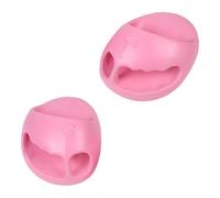 Abaodam 1 Paire Chaussures de Yoga avec Massage Correction et Minceur pour Intérieur Chaussures à Mi Pied Rose pour Garçon Fille et Adultes Stimulez Vos Muscles et Corrigez Vos Jambes