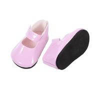 Abaodam 1 Paire Chaussures Décoratives PU pour Poupées de Accessoire pour Mode des Poupées pour Jeux Imagination