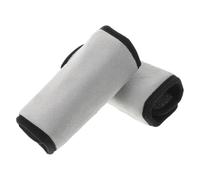 Abaodam 1 Paire de Coussins pour Déambulateur Doux et Antidérapants, Protège-mains Gris Moelleux pour Poignées de Béquilles, Fauteuils Roulants et Aides la Mobilité en Hiver, Housses