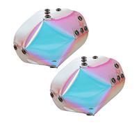Abaodam 1 Paire de Patins Colorés PVC pour Garçon Fille Capuchons et Durables pour Roller et Patinage