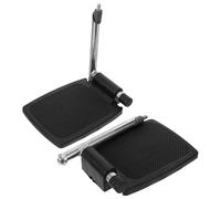 Abaodam 1 Paire de Repose-pieds Universels en Aluminium Renforcé pour Fauteuil Roulant Poteau de Soutien Antidérapant, Accessoires Stables et Pliables Adaptés la Mobilité Confort