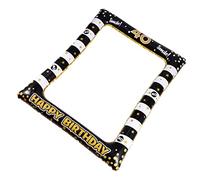 Abaodam 1 Pc Cadre Photo Gonflable Main- Photomaton 40e Anniversaire Cadre Photomaton Décorations Anniversaire 40 Ans Fête Danniversaire Cadre De Selfie Articles De Fête Plastique Géant