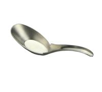 Abaodam 1 Pièce Cuillère à Soupe en Acier Inoxydable Épaissie pour Sauce Ustensile de Table Ergonomique et Lisse Cuillère de Cuisine pour Repas Maison et Restaurant