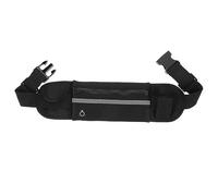 Abaodam 1 Pièce de Taille antivol de clochards Sportif de vol Portable pour Poche Portefeuille de Taille antivol Banane Invisible Banane antivol Tissu élastique Noir