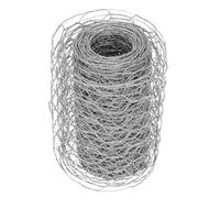 Abaodam 1 Pièce Grillage Métallique Galvanisé pour Poulailler Filet de Protection Polyvalent Aux Intempéries pour Sécuriser Votre et Vos Projets Extérieurs