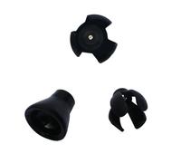 Abaodam 1 Pièce Picker à à Trois Coups Outil Attrape-Balle Noir