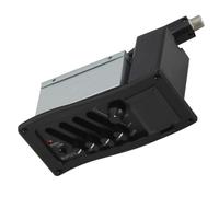 Abaodam 1 Set de Micro de Guitare Folk Égaliseur 4 Bandes, Facile à Installer, Portable, en Abs Électronique, pour Guitare Acoustique Lors de Répétitions ou Concerts