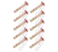 Abaodam 10 Ensembles Jeu de Goupilles de Cisaillement Métalliques pour Souffleuse à Neige Kit de Remplacement et Pratique pour Entretien et Réparation de Souffleuses à Neige