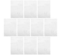 Abaodam 10 Feuilles Film de Plastification Plastique Pet Transparent à Froid pour Photos A4, Protection Imperméable Clarté, pour Fichiers et Images