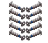 Abaodam 10 Paires Boulon de Fixation Arrière M8 pour Vélo, à Suspendre
