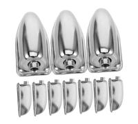 Abaodam 10 pièces Accessoires pour Caisses Claires Connecteurs de Tambour Fer Argenté Crochets de Tambour et Lugs pour Instruments de Percussion
