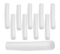 Abaodam 10 Pièces de Mousse Antidérapante pour Canapé Blanc, Combleur D'espace en Écume pour Stabilité Extra, pour Protéger et Fixer Housses de Canapé