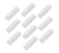Abaodam 10 Pièces Faites Un Feu Et Allumez Le Coton-Tige Kit D'allumage De Feu Boules De Coton Bougies D'allumage Allume-feu des Bâtons Cire De Paraffine Et Noyau De Ruban De Coton Blanche
