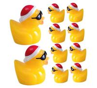 Abaodam 10 Pièces Figurines Mini Canard Résine Décoration Jardin Miniature Ornements Micro Paysage et Plantes Accessoires Créatifs pour Maison et Extérieur