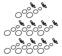 Abaodam 10 Pièces Hook Keeper for Fishing Rods with Protective Pad Secure Lure and Bait Holder Quick Installation Fit for All Lure Types