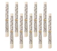 Abaodam 10 Pièces Ornement de Porte Religieux Beige Bénédictions Hébraïques Authentiques en Papier et Corde, Décoration Intérieure Portable pour Mitzvahs Religieuses et Maison