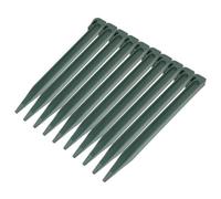 Abaodam 10 pièces Piquets de Jardin Piquets Paysagers Étanches pour Fixation de Toile et Paillage Accessoires de Camping et Aménagement Extérieur