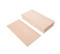 Abaodam 10 Pièces Planche de Balsa Brute pour Loisirs Créatifs et