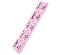 Abaodam 100 Billets en Papier Rose pour Tombola et Événements Exclusifs, 100 Pièces Interactives et Engageantes, pour Tirages et Jeux de Fête
