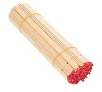 Abaodam 100 pièces Bâtons de Fortune Chinois Bambou Naturel Divination Bouddhiste Facile à Utiliser Surface Lisse sans Éclats Accessoire Traditionnel pour Jeux et Décorations