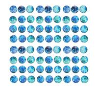 Abaodam 100 Pièces Cabochon Rond 8mm Constellations en Verre et Résine | Dos Plat, Effet 3d Transparent, pour Sertissages, Scrapbooking et Coulée Époxy