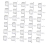 Abaodam 100 pièces Émetteurs Goutte à Goutte Réglables pour Irrigation Micro-arrosage Jardin Serre Accessoires Résistants pour Arrosage Plantes Pommiers et Potagers