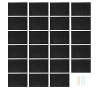 Abaodam 100 Pièces Papier de Transfert Carbone Noir A4 pour Bois et